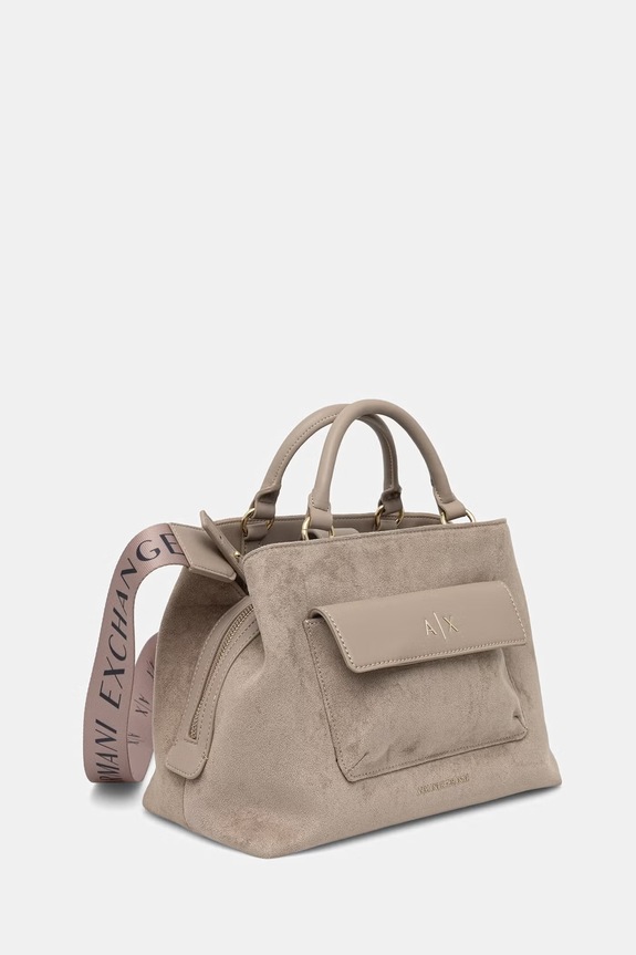 Armani Exchange Keresztpántos táska női XW001545.AF22630 bézs SS26