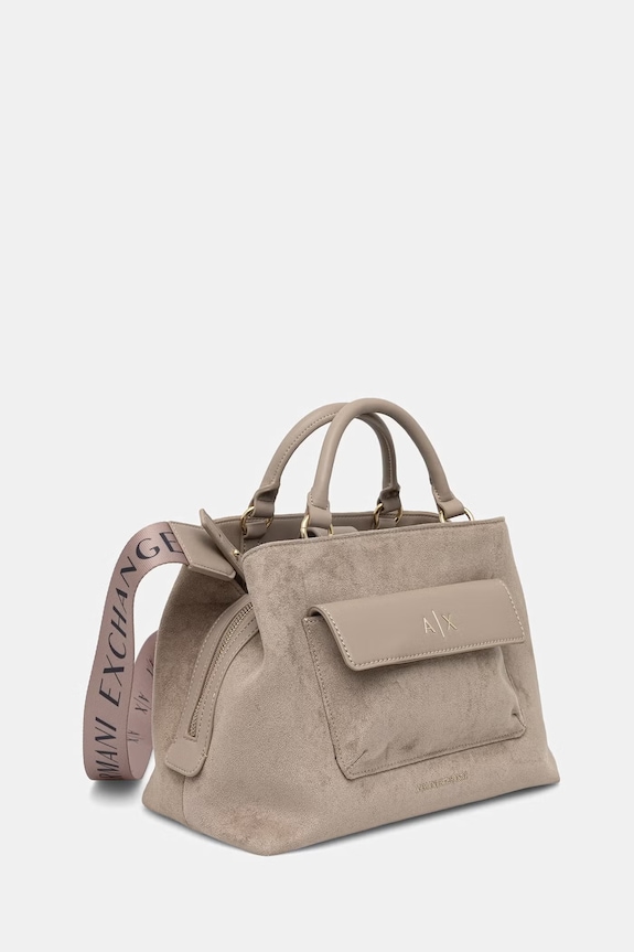 Armani Exchange Keresztpántos táska női XW001545.AF22630 bézs SS26