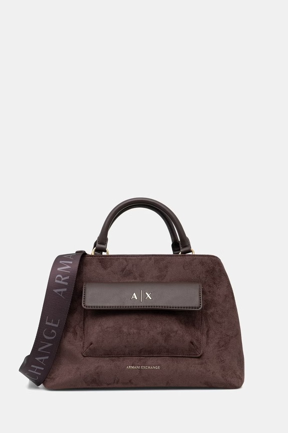 Armani Exchange torebka crossbody damska brązowy XW001545.AF22630