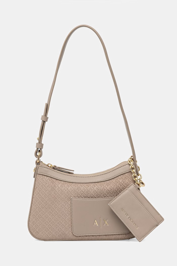 Armani Exchange poșetă nu incape in A4 bej XW001571.AF22645