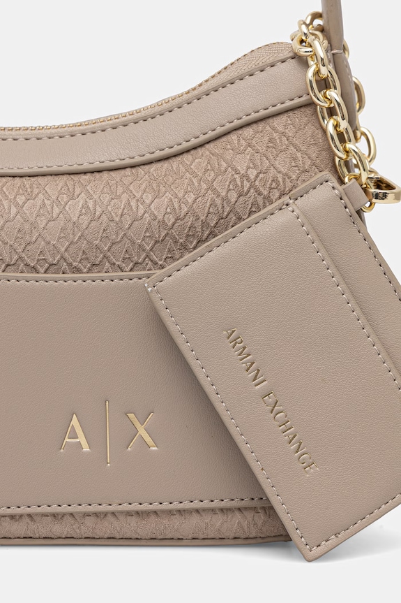 Armani Exchange poșetă bej XW001571.AF22645