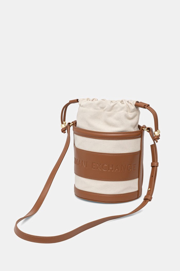 Armani Exchange torebka koszyk damska XW002183.AF22635 brązowy SS26