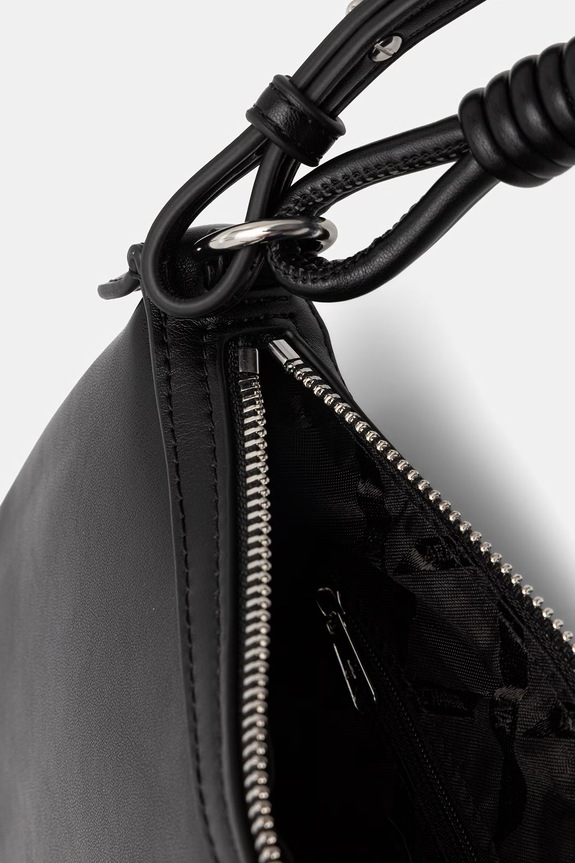 Armani Exchange crossbody kabelka dámska z imitácie kože XW002228.AF21428 čierna