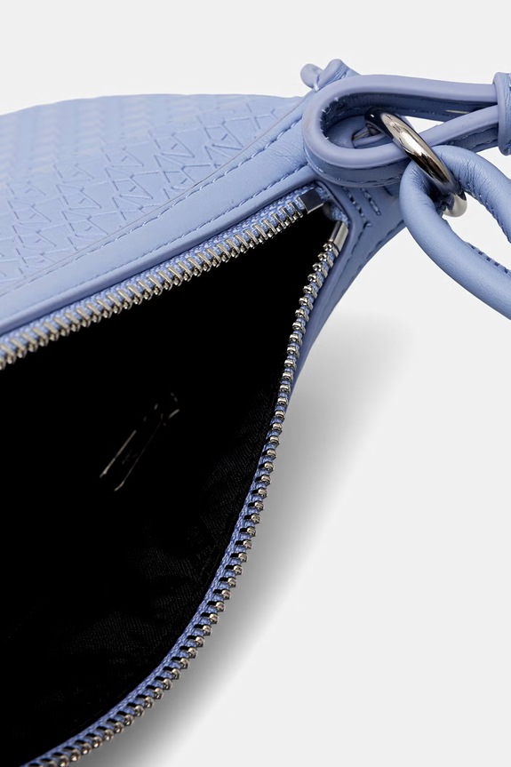 Armani Exchange kabelka dámska z imitácie kože XW002228.AF22632 modrá