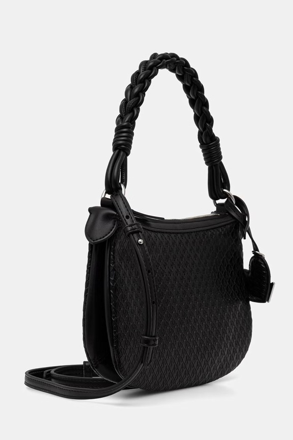 Armani Exchange kabelka dámska z imitácie kože XW002228.AF22632 čierna SS26
