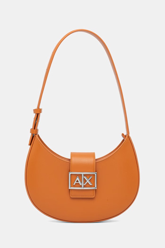 Armani Exchange torebka nie mieści A4 pomarańczowy XW002565.AF12039