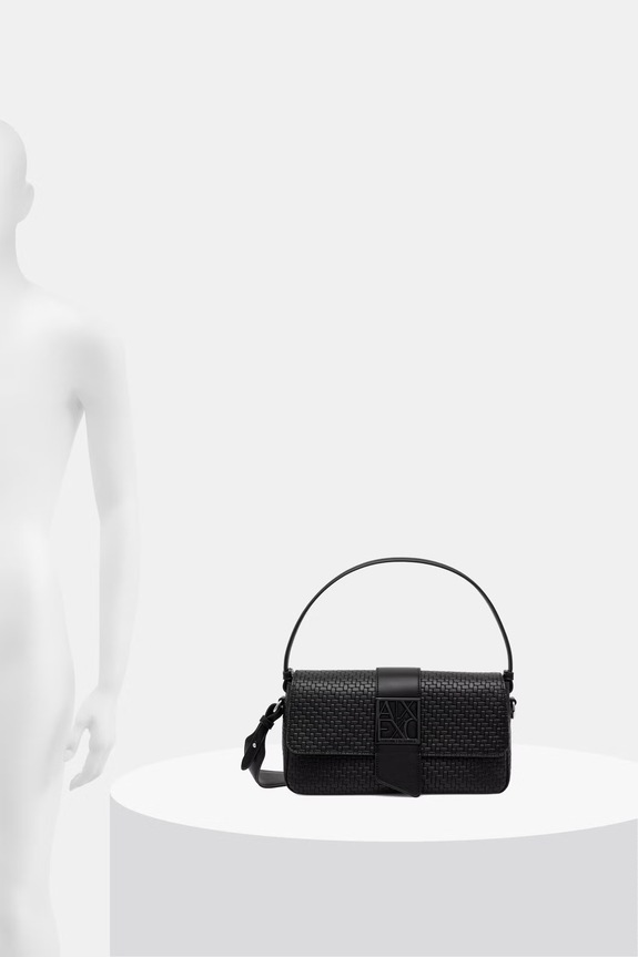 Armani Exchange geantă crossbody pentru femei, cu imitație de piele XW002592.AF22628