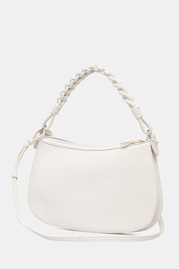 Doplnky Armani Exchange kabelka dámska z imitácie kože XW002593.AF21428 biela