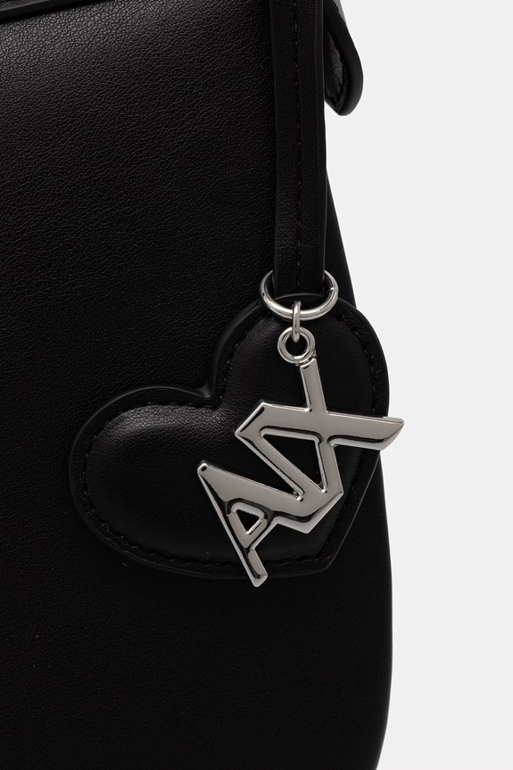 Armani Exchange kabelka dámska z imitácie kože čierna XW002593.AF21428