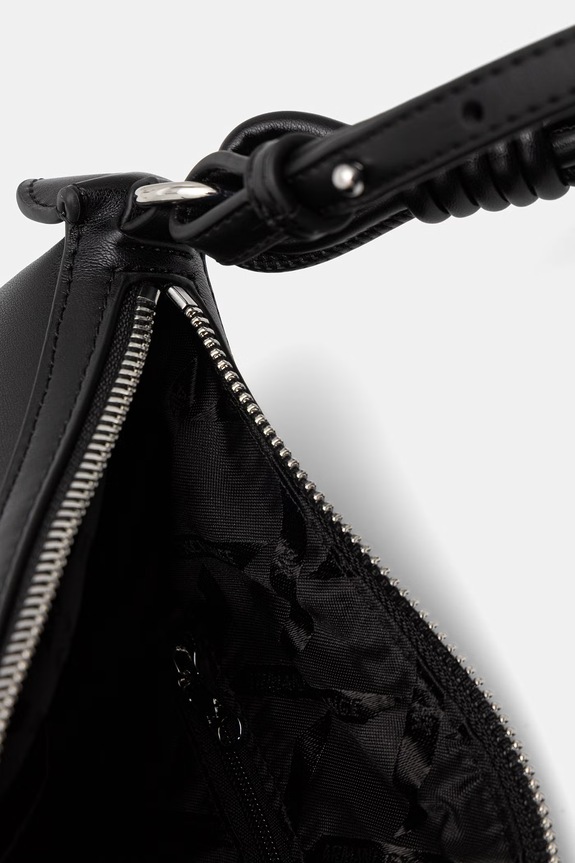 Armani Exchange kabelka dámska z imitácie kože XW002593.AF21428 čierna