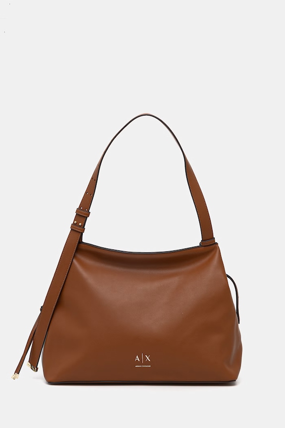 Armani Exchange torebka mieści A4 brązowy XW002603.AF19902