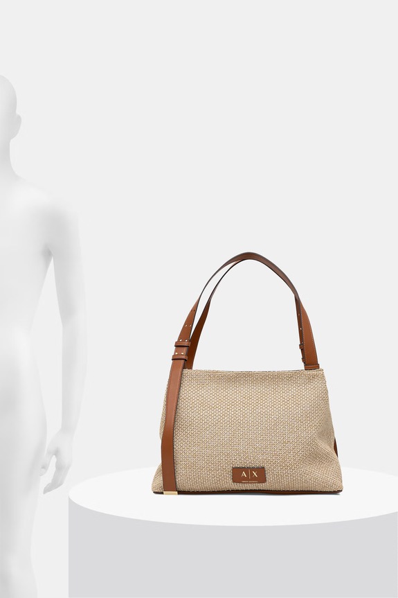 Armani Exchange kabelka typu shopper dámska pletená XW002603.AF22683