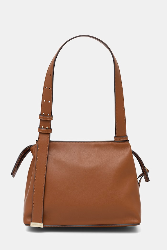 Akcesoria Armani Exchange torebka damska z imitacji skóry XW002604.AF19902 brązowy