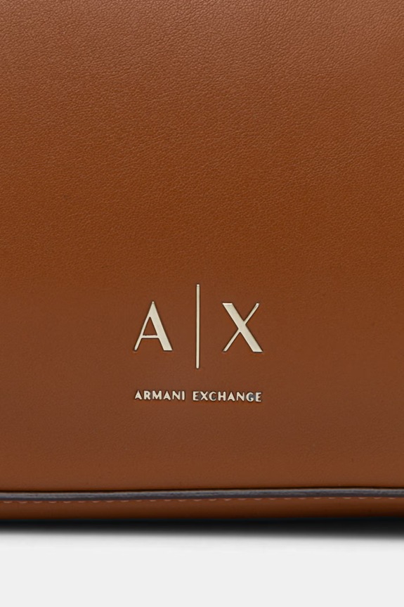 Armani Exchange torebka damska z imitacji skóry brązowy XW002604.AF19902