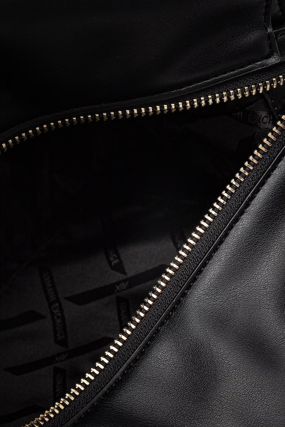Armani Exchange torebka damska z imitacji skóry XW002604.AF19902 czarny