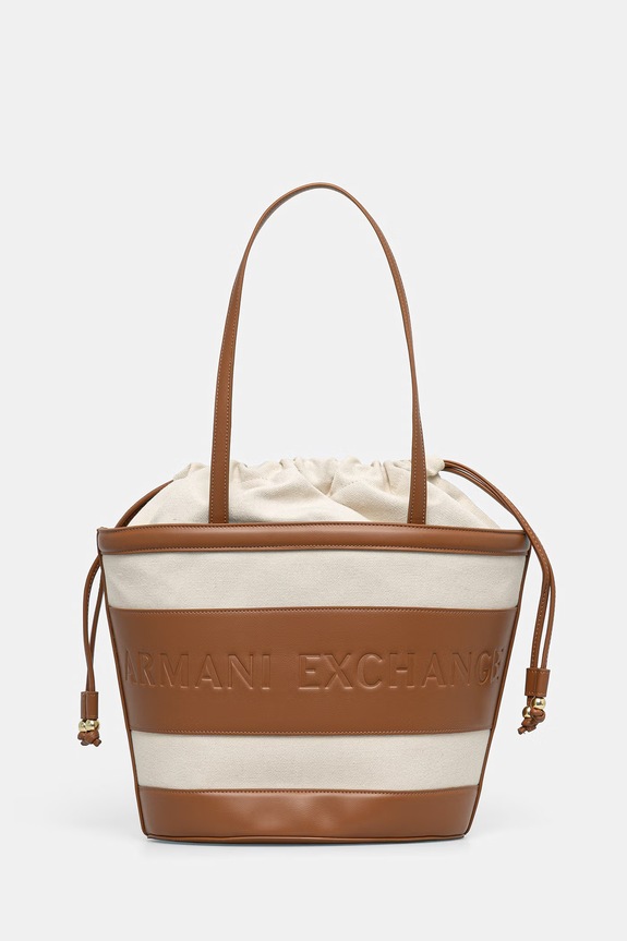 Akcesoria Armani Exchange torebka XW002607.AF22635 beżowy