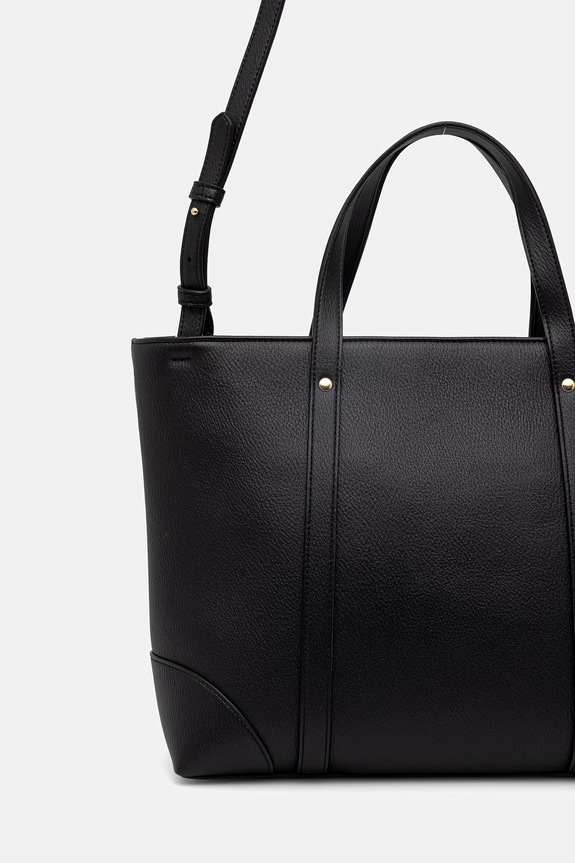 Akcesoria Armani Exchange torebka shopper damska z imitacji skóry XW002609.AF15632 czarny
