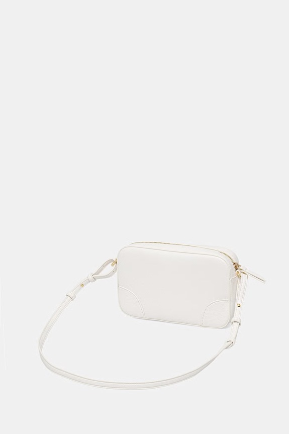 Akcesoria Armani Exchange torebka crossbody damska z imitacji skóry XW002612.AF15632 biały