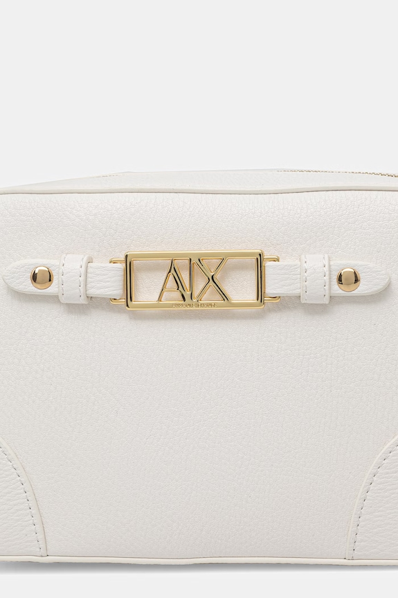 Armani Exchange torebka crossbody damska z imitacji skóry biały XW002612.AF15632
