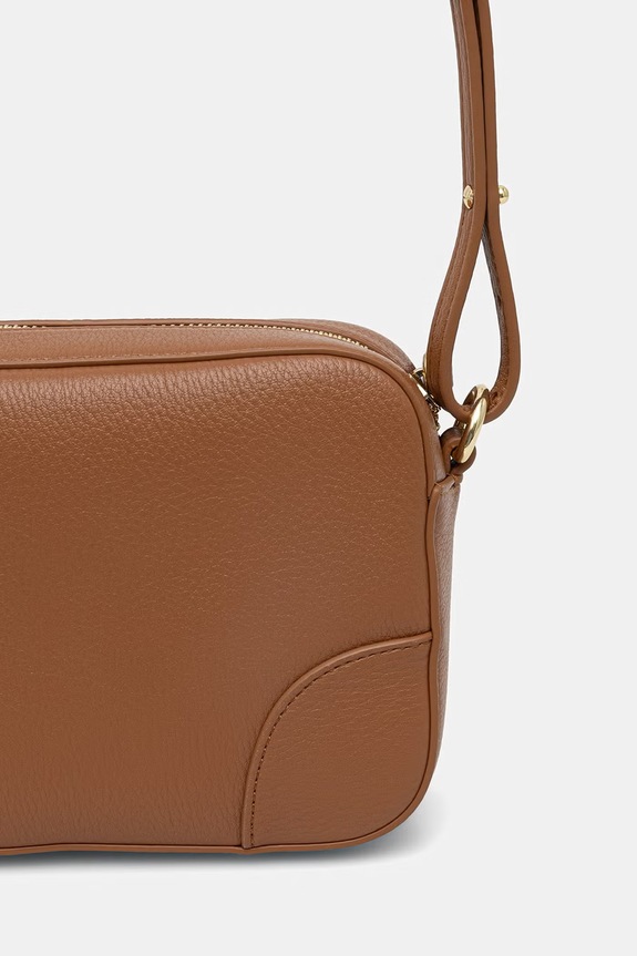 Akcesoria Armani Exchange torebka crossbody damska z imitacji skóry XW002612.AF15632 brązowy