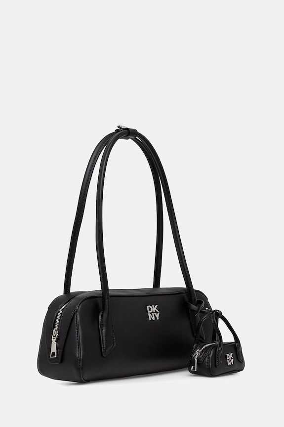 DKNY baguette torbica ženska iz umetnega usnja TIANA R613ZP64 črna SS26