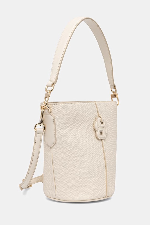 BOSS σάκος Γυναικείος Anett BUCKET W 50563195 μπεζ SS26