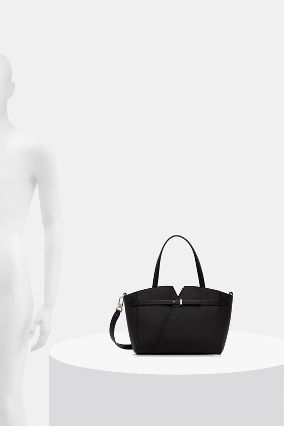 BOSS vászontáska női bőr REVERS SM TOTE 50563218