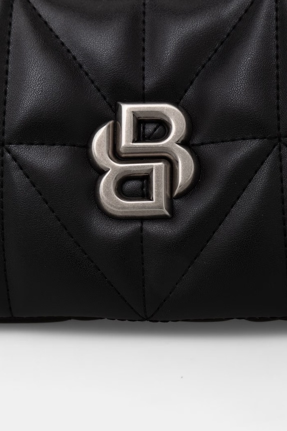 BOSS torba ženska od imitacije kože B ICON NEW SM Hobo crna 50563226