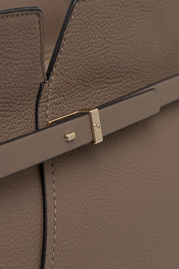 BOSS torebka shopper damska skórzana BOSS REVERS TOTE 50563229 brązowy