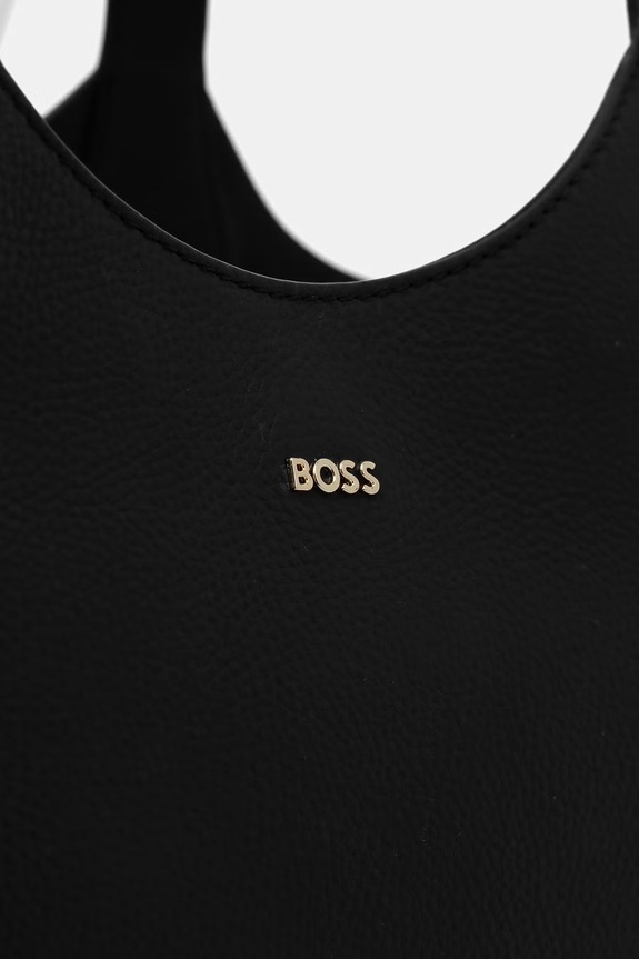 BOSS geantă pentru femei, din piele Lenah New Tote negru 50563395