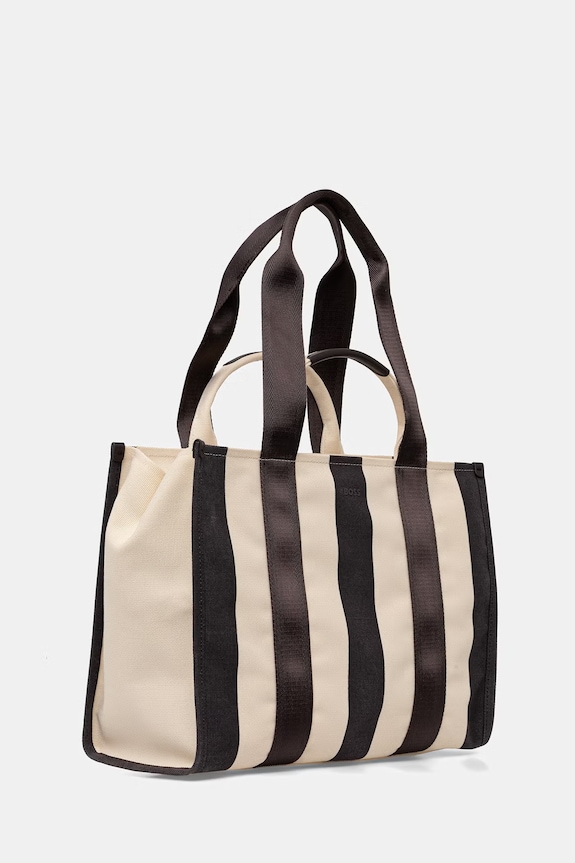 BOSS női vászontáska Sandy Tote ST 50563656 bézs SS26