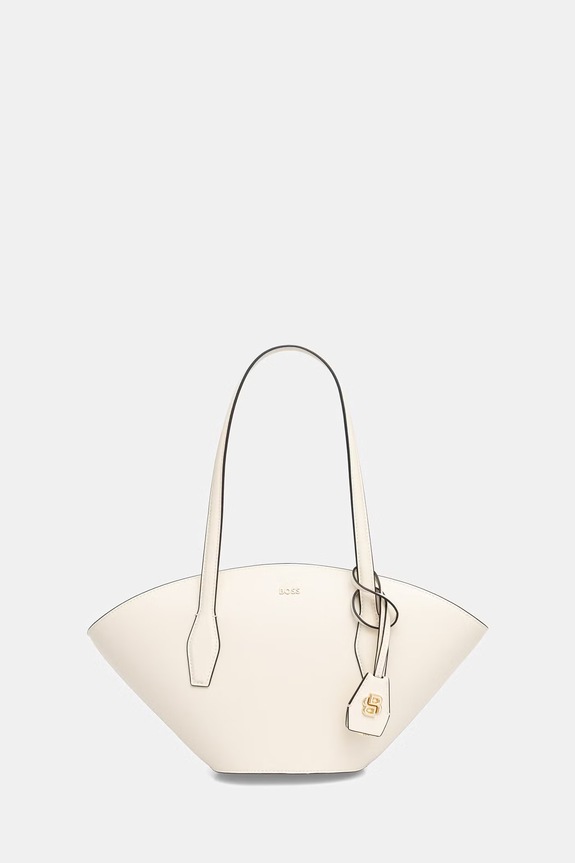 BOSS shopper torba za žene kožna NUMAH Chapelier Tote bež 50563842