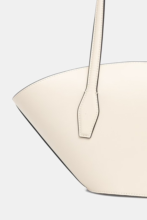 Dodaci BOSS shopper torba za žene kožna NUMAH Chapelier Tote 50563842 bež