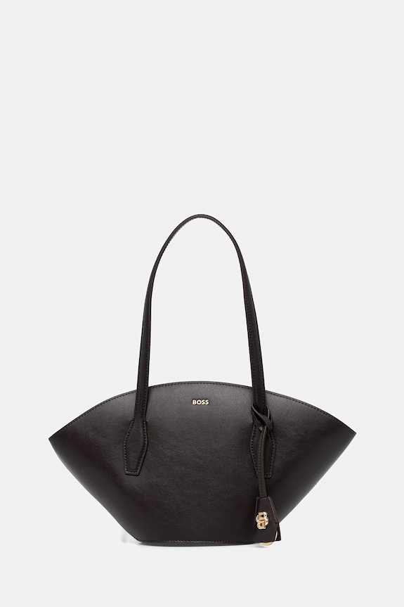 BOSS torebka shopper damska skórzana NUMAH Chapelier Tote brązowy 50563842