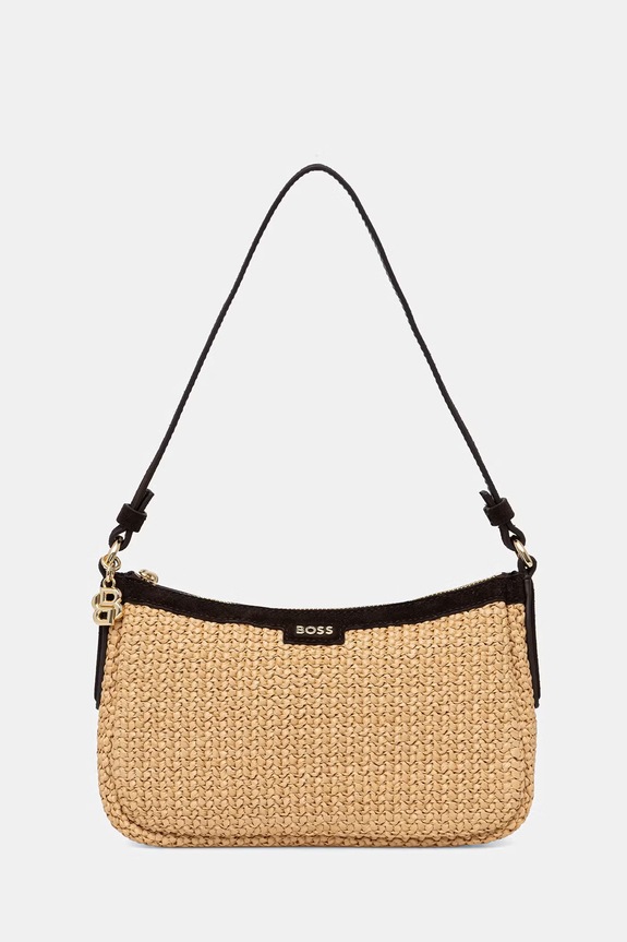 BOSS kabelka dámska pletená NUMAH SM Hobo RF béžová 50563861