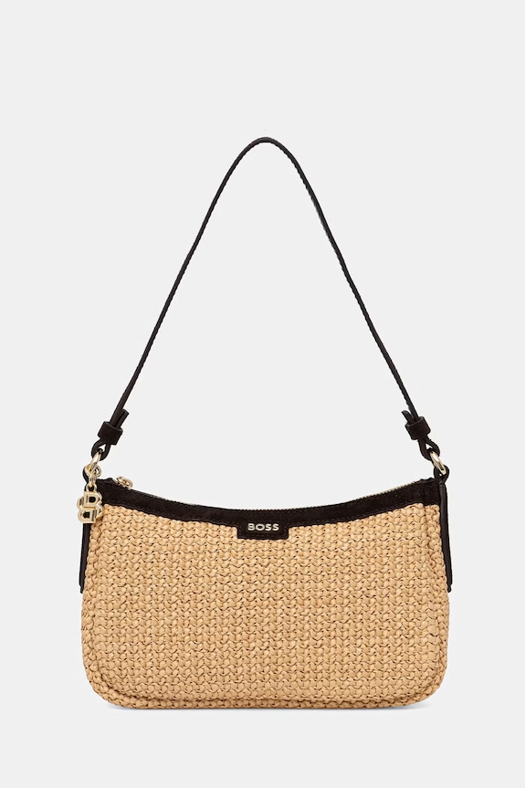 BOSS kabelka dámska pletená NUMAH SM Hobo RF béžová 50563861