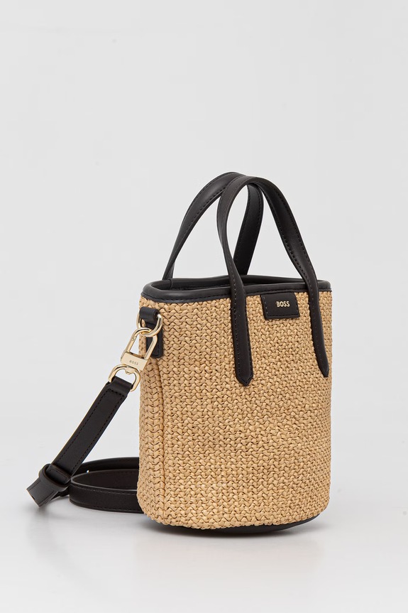 BOSS μικρή τσάντα Γυναικεία JALA CROSSBODY 50568268 μπεζ SS26