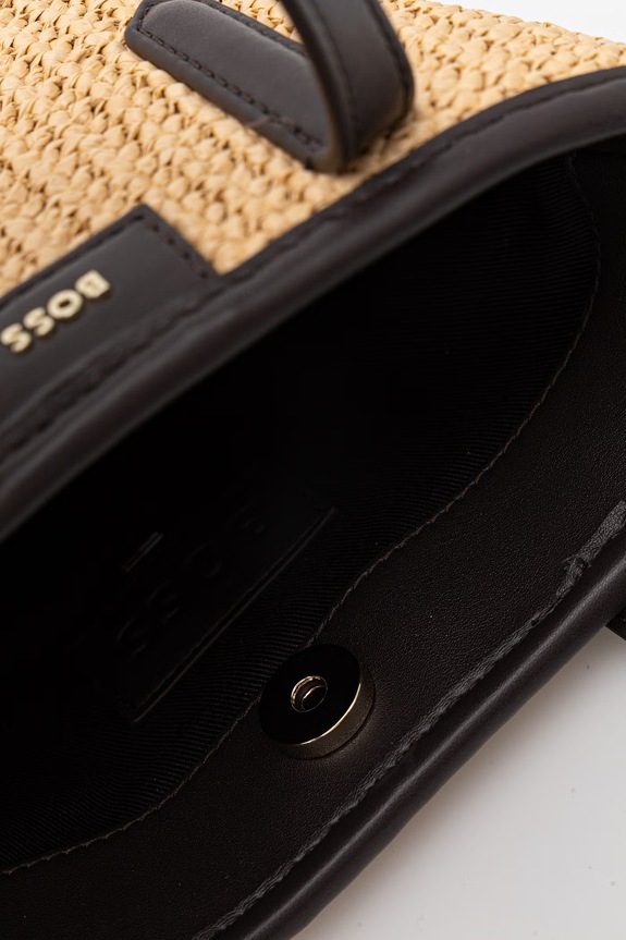 BOSS μικρή τσάντα Γυναικεία JALA CROSSBODY 50568268 μπεζ