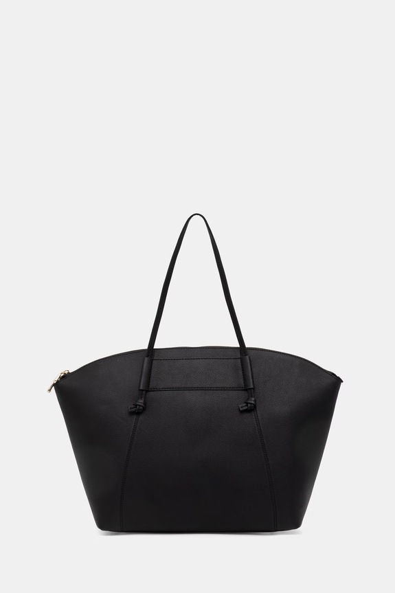Accesorii BOSS geantă shopper dame cu imitație de piele SALLEY TOTE 50563298 negru