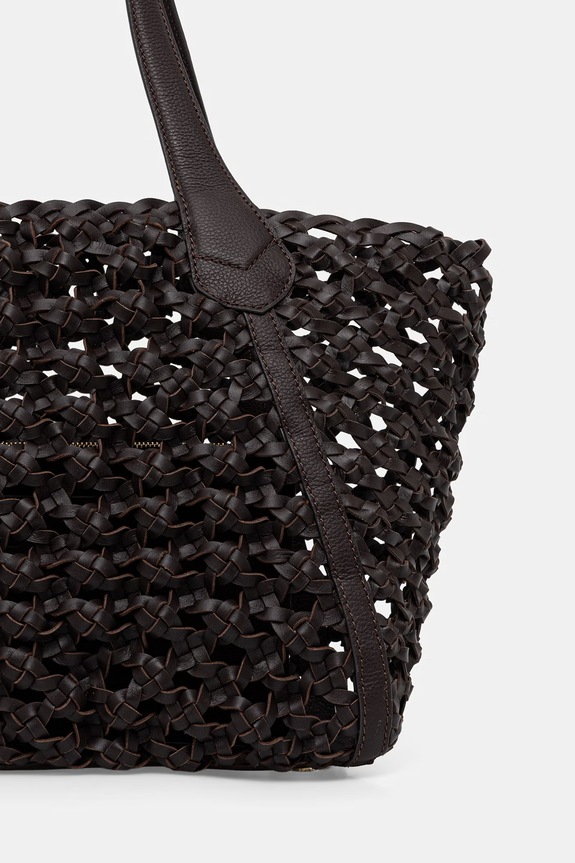 Kiegészítők BOSS női bőr shopper Lenah Tote W 50563411 barna