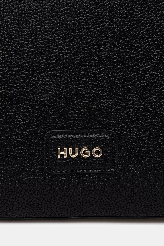 HUGO torebka damska z imitacji skóry Orin_Duffle MD czarny 50562967