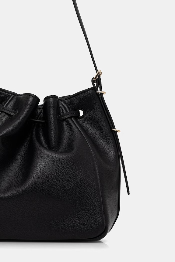 Accesorii HUGO sac de damă cu imitație de piele Neeko PN_Drawstring 50562993 negru