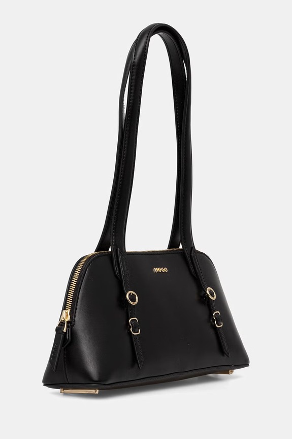 HUGO torba za žene Syndra_Duffle 50563026 crna SS26