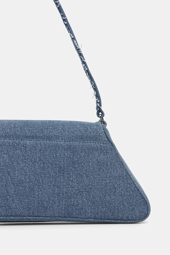 Doplnky HUGO Blue kabelka dámska rifľová Ulani D_Shoulder Bag 50563042 modrá