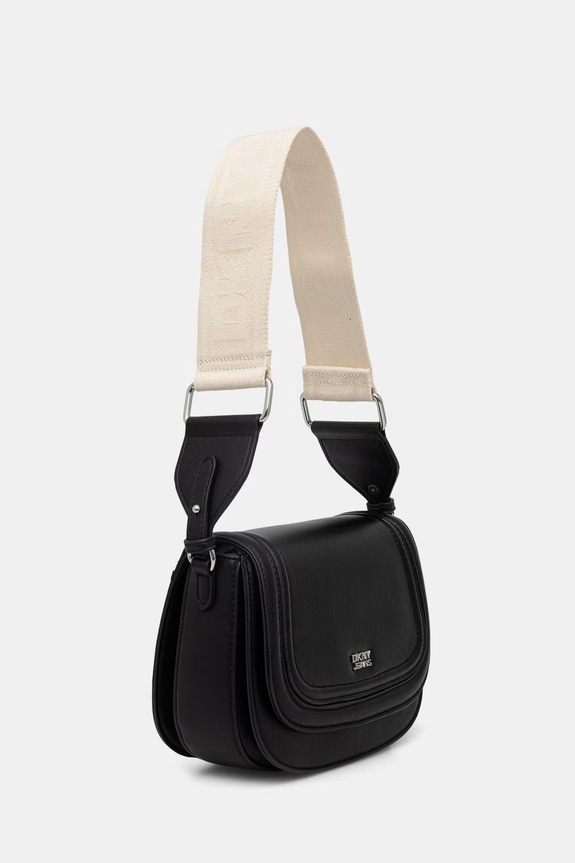 DKNY Χιαστί γυναικεία από απομίμηση δέρματος R61EAP89 μαύρο SS26