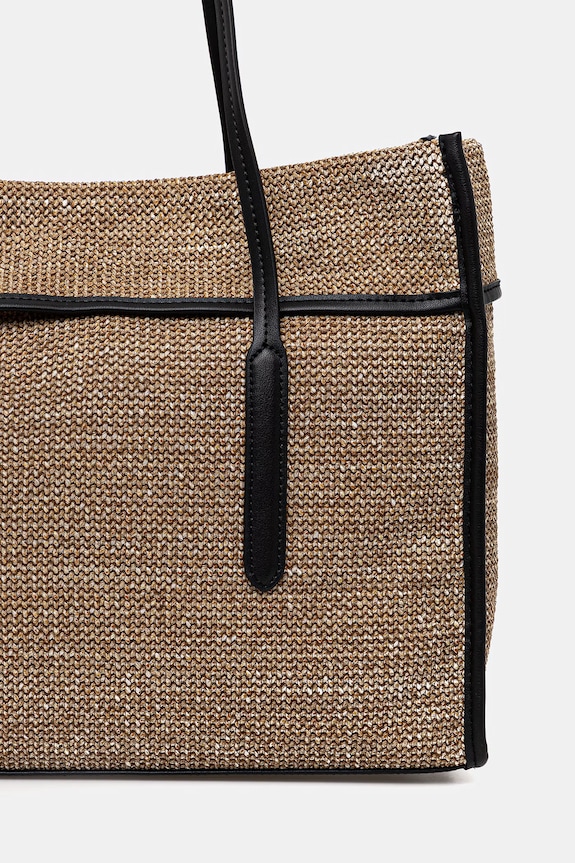 Аксесоари DKNY чанта tote дамска R61AYP73 бежов