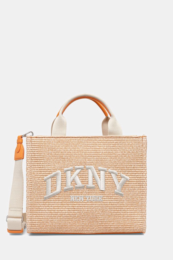 Dkny torebka aplikacja pomarańczowy R61ALR57