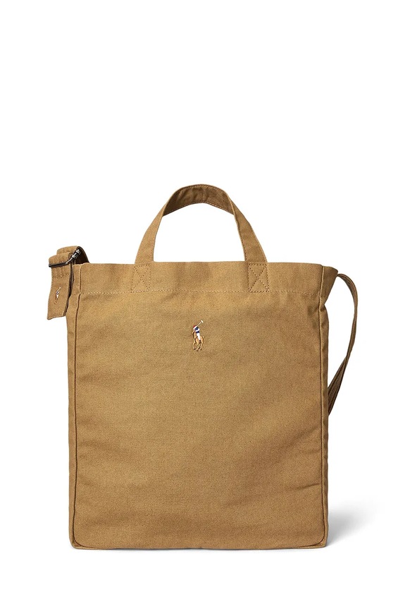 Polo Ralph Lauren CANVAS-TOTE-TTE-LRG сумочка жіноча бежевий 405967606002