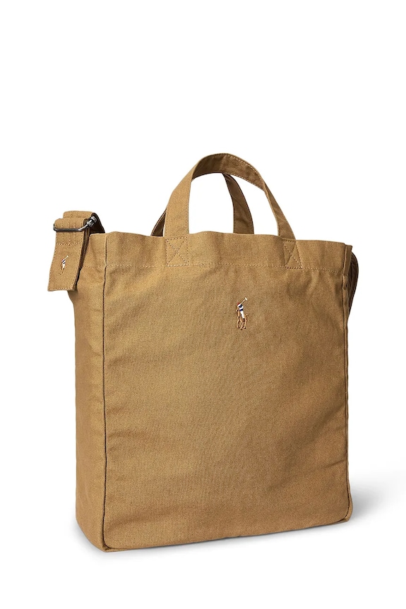 Аксесуари Polo Ralph Lauren CANVAS-TOTE-TTE-LRG сумочка жіноча 405967606002 бежевий