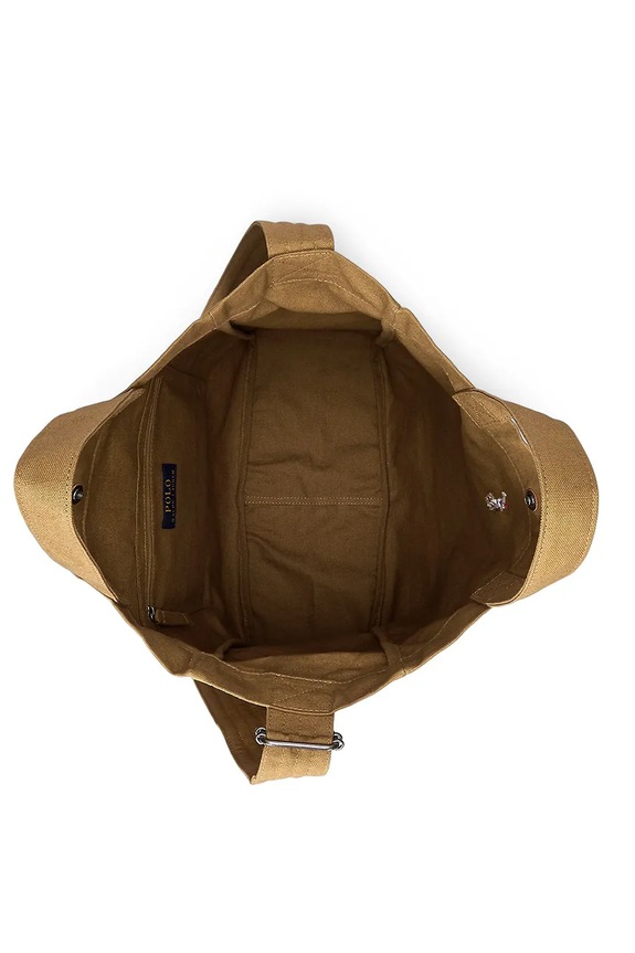Polo Ralph Lauren CANVAS-TOTE-TTE-LRG сумочка жіноча бежевий 405967606002